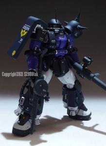 1/100 MG MS-06R-1A 黒い三連星ザク ガイア機 Ver.2.0 塗装済完成品