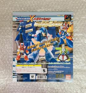 当時物 ガチャガチャ 台紙 ロックマンX メガミッション1～3 フルカラークロス 3枚セット ガチャ・キン消し・フィギュア・レトロ