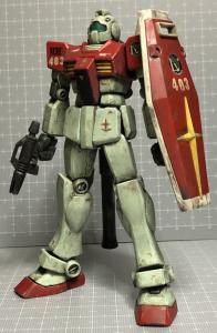 EG 1/144ガンダム改造ジム完成品